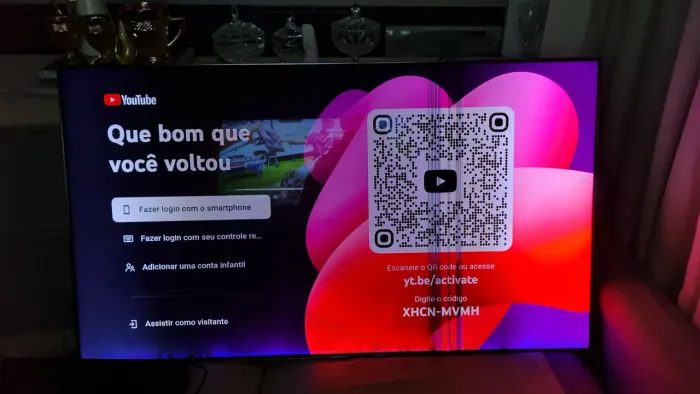 Samsung QLED QN55Q7FNAG 55? Smart TV 4K - Com Defeito na Tela