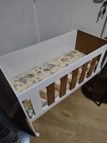 Mini berço com colchão