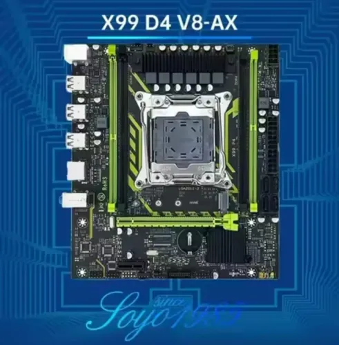 Placa mãe x99 nova
