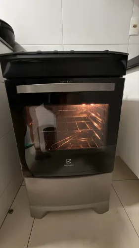 Fogão Electrolux 4 bocas de vidro temperado 