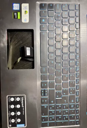 Teclado Original Lenovo IdeaPad L340 Gamer - Completo com Carcaça/Palmrest