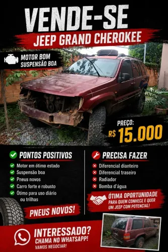 Jeep Grand Cherokee Laredo 4.0 Aut. 2000