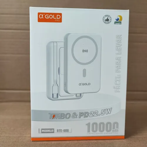 Carregador portátil Turbo 10000mAh magsafe