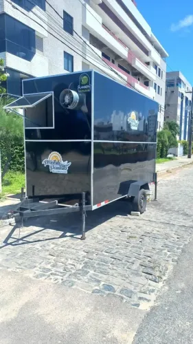 Trailer Food Truck Completo (acabamento interno todo em inox)