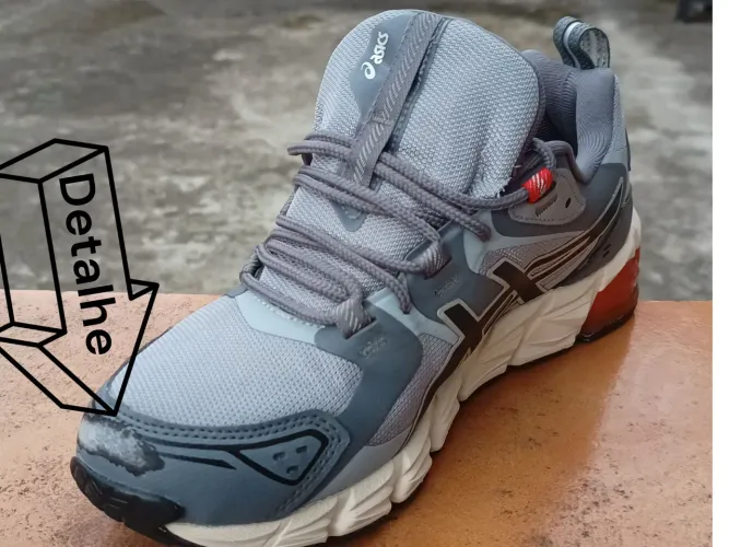 Tênis Asics gel Quantum barato masculino feminino com detalhes 38