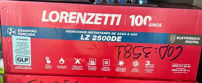 Aquecedor de água a gás