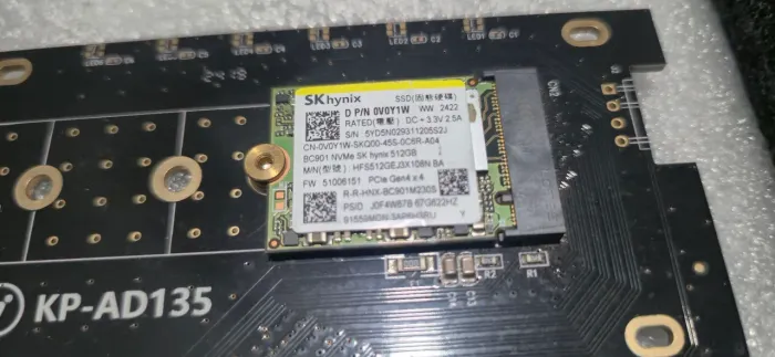 SSD NVME 500GB + ADAPTADOR PCIE