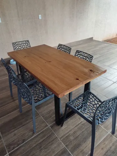 Mesa de Jantar Industrial
