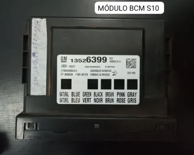 Módulo BCM s10 2015 em diante