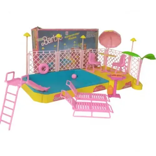 Piscina da barbie original estrela 1990