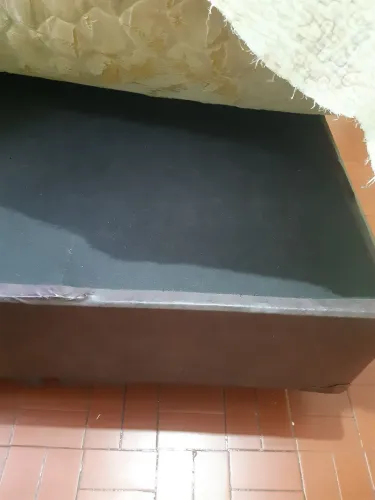 Cama box e colchão 