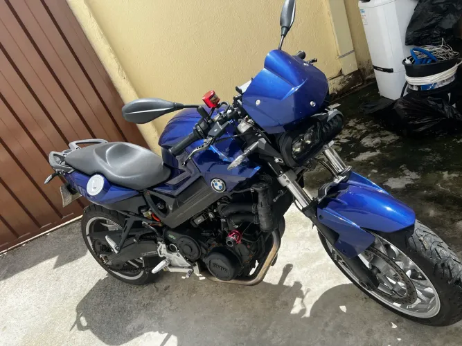 BMW F800R Azul . Moto muito conservada