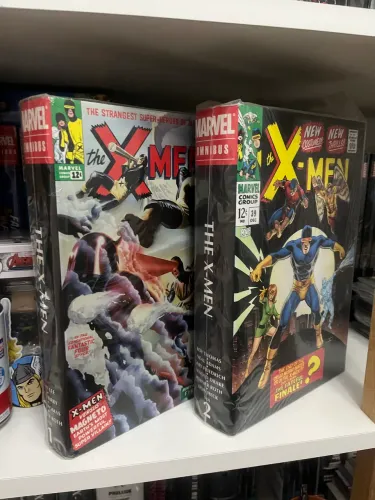 X-men omnibus volumes 1 e 2, em ingles