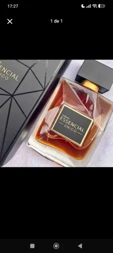 Perfume masculino essencial único