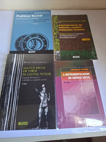 Livros novos Serviço Social