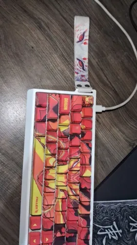 Teclado gamer magnético madlions 60he no rgb