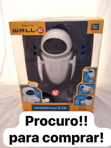 Disney Wall-e eve robô interativo colecionador Eva