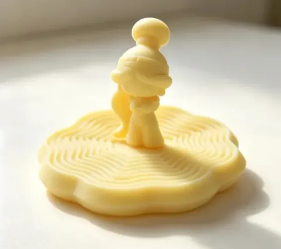 Bailarina Giratória Elsa (Frozen) Fidget Toy - 100% Impressão 3D