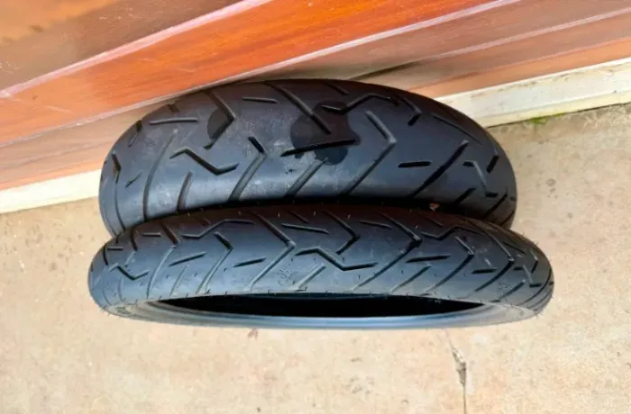 Kit 2 Pneus Moto Pirelli Scorpion Trail 2 - 90% de borracha