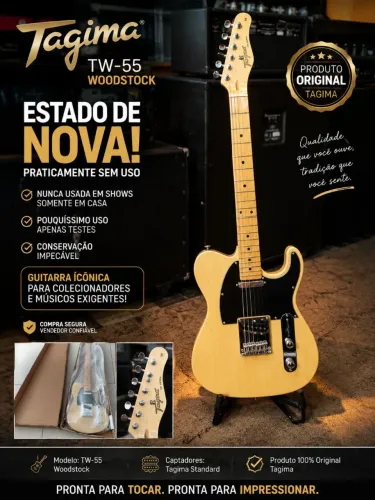 TAGIMA TW-55 WOODSTOCK TELECASTER