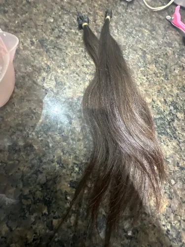 Cabelo para mega de queratina 35cm 
