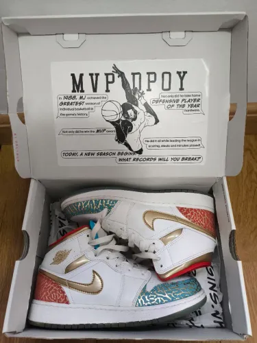 Jordan 1 mid ge UNC to Chicago