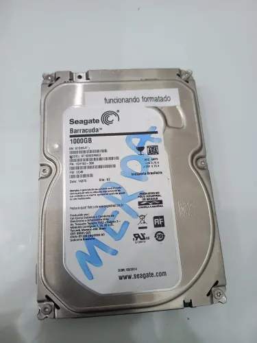 HD Seagate Barracuda 1TB SATA Funcionando