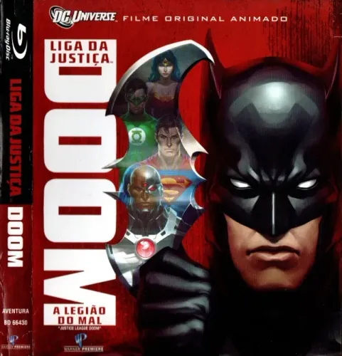 Blu Ray Liga Da Justiça Doom A Legião Do Mal
