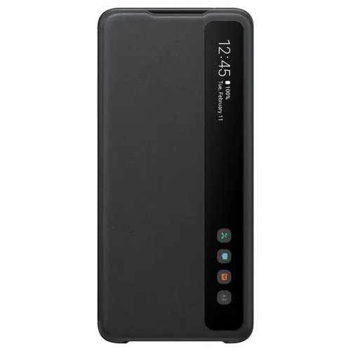 Capa Clear View Cover original para Samsung Galaxy S20