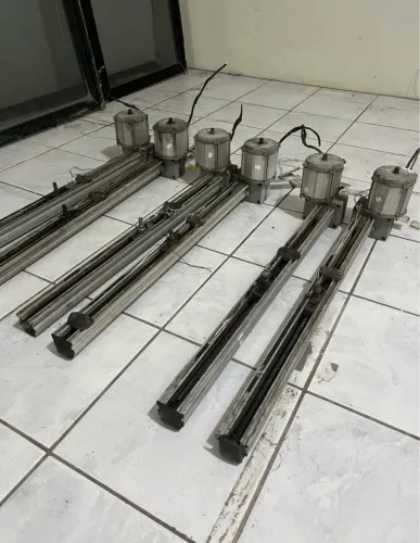 Kit Motor Pivotante Duplo 1/4 HP para portão