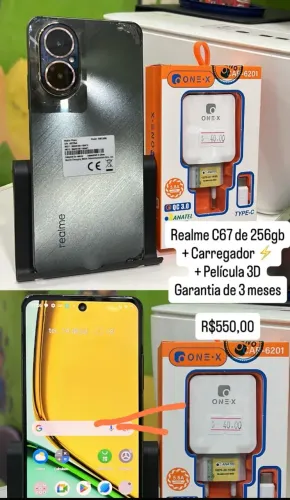 Realme c67 celular