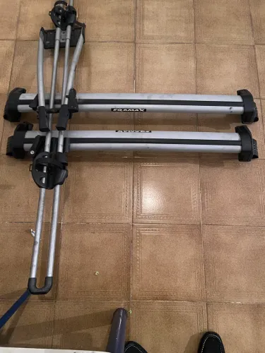 Bagageiro de teto EQMAX com suporte /bicicleta para VW POLO