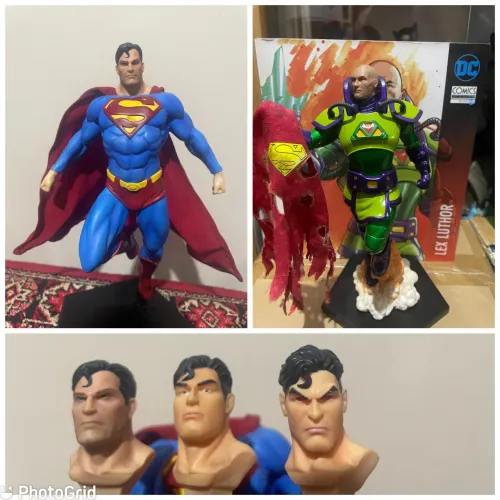 Superman + Lex Iron Studios 1/10 comics DC