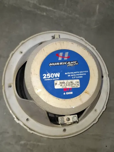 Alto falantes Maritimo Hurricane 6.5" 250w Rms<br>