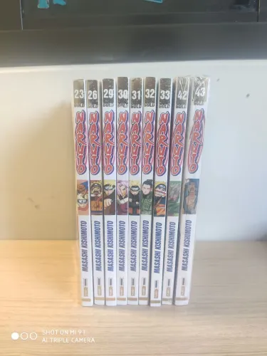 Naruto Gold Panini - Vols. 23, 26, 29, 30, 31, 32, 33, 42 e 43