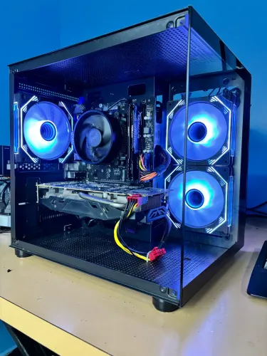 Pc Gamer Novo Ryzen 5 4500 + Rx 580 8 Gb + Ssd 1 Tb ( Garantia / Parcelo )