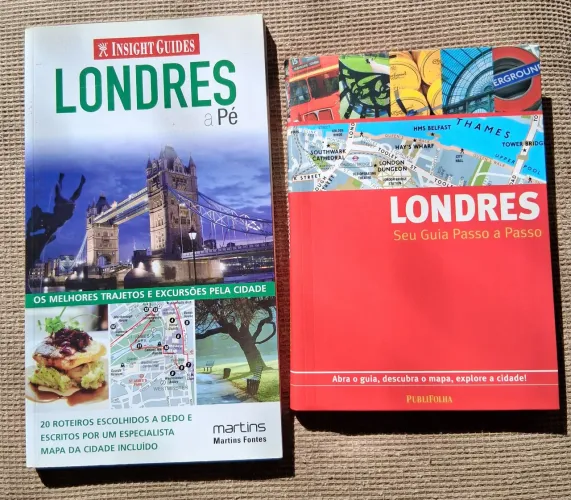 Londres - Guias de bolso, Museu Gallery, Torre de Londres e Joias da Rainha.