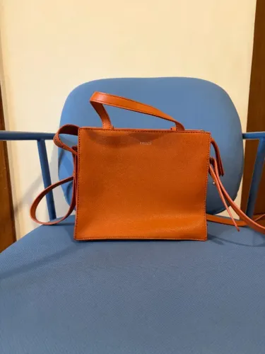 Bolsa Arezzo Laranja Estruturada - Original