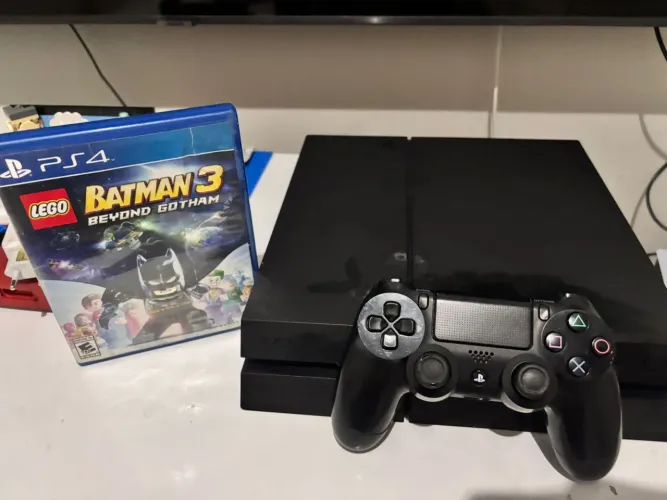 PS4 - 1TB completo + jogos - Seminovo