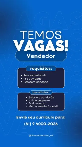 vaga de emprego 