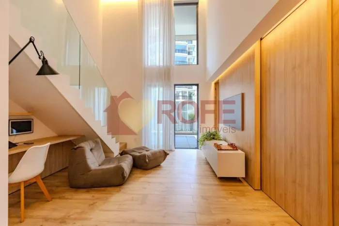 Belíssimo apartamento decorado disponível para venda, com 124 m² 1 dormitório, 1 suíte e 1