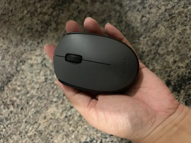 Teclado e Mouse Sem Fio Logitech Modelo MK235