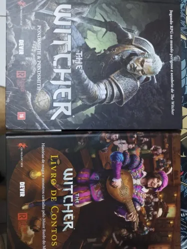 Livros The Witcher RPG - 2ª edição + Livro de contos