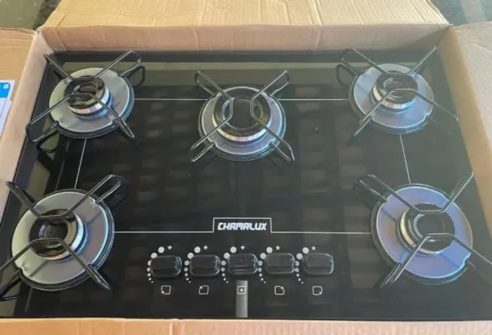 Cooktop 5 bocas novo