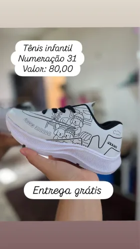 Tênis infantil n?31 entrega grátis 