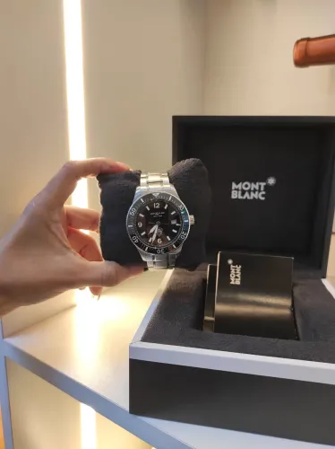 RELÓGIO MONTBLANC 1858 Iced Sea Automatic Date (MB129371)