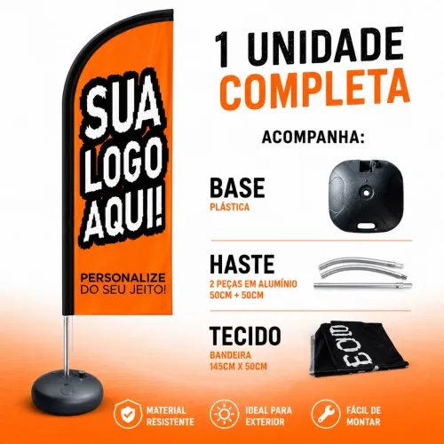 Wind banner personalizado 