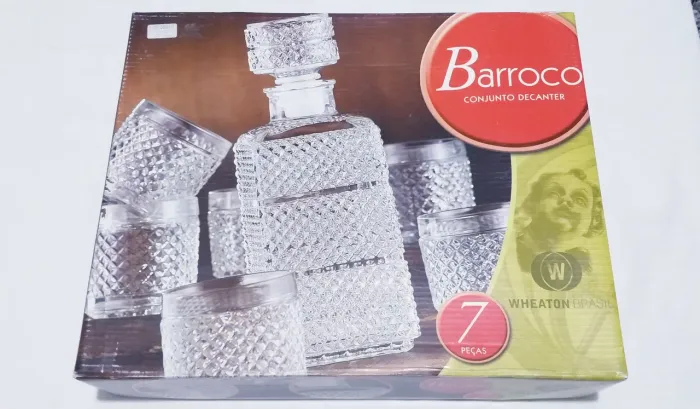 Conjunto barroco decanter