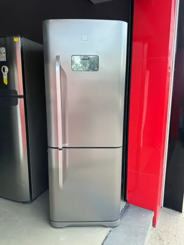 Geladeira Electrolux inox 454L SEMI-NOVA | LOJA FÍSICA | ENTREGAR | GARANTIA |