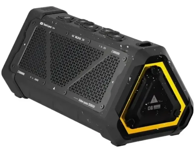 Caixa Som Sem Fio Mifa Mlove P3 40w Rgb Bateria 12h Ipx7